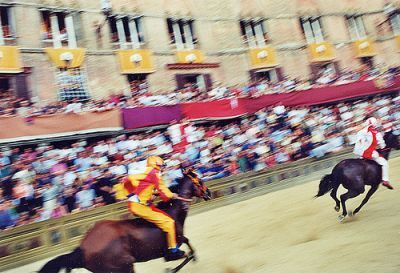 The Palio, Piazza del Campo - Siena