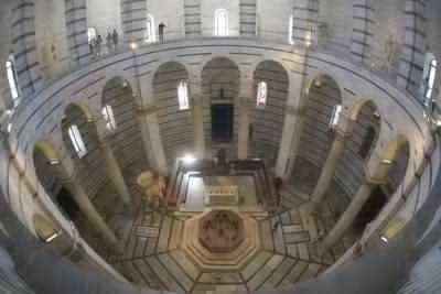 Interior of Baptistery, Pisa